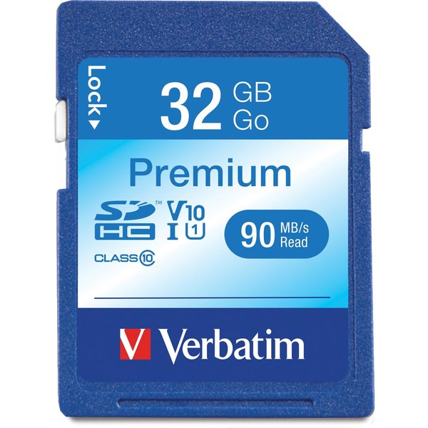 Verbatim Class 10 32GB SDHC Card 96871